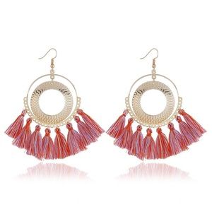 Bohemian tassel earrings (3/$20)
